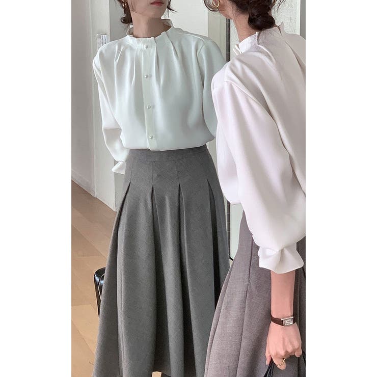 シングルブレストノーカラーシャツ | Ulysses | 詳細画像4 