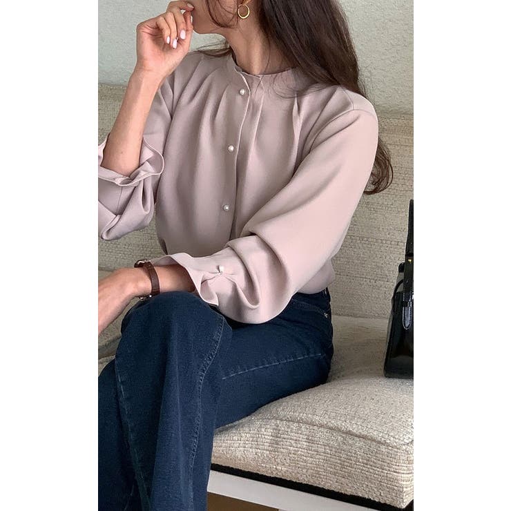 シングルブレストノーカラーシャツ | Ulysses | 詳細画像5 