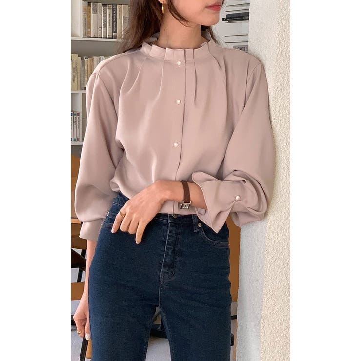 シングルブレストノーカラーシャツ | Ulysses | 詳細画像7 