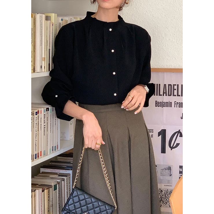 シングルブレストノーカラーシャツ | Ulysses | 詳細画像12 