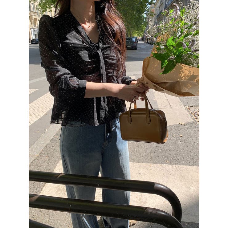 リボンドット柄シャツ | Ulysses | 詳細画像7 