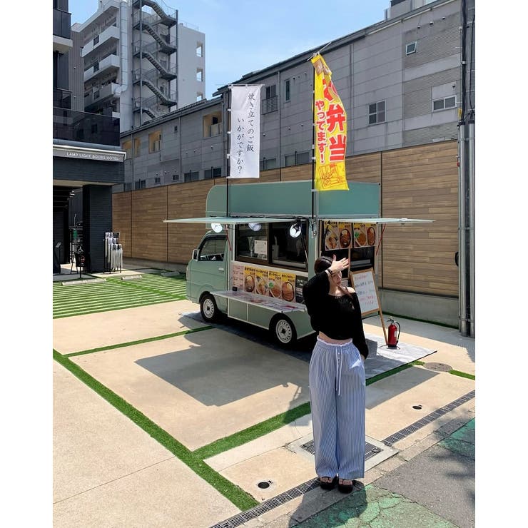 ストライプワイドパンツ | Ulysses | 詳細画像4 
