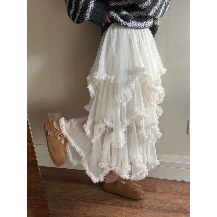 チュールティアードスカート | Ulysses | 詳細画像1 