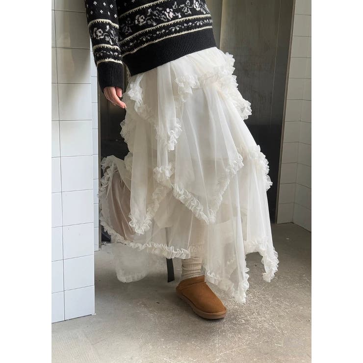 チュールティアードスカート | Ulysses | 詳細画像3 