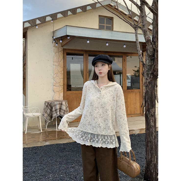 フード付きレーストップス | Ulysses | 詳細画像2 