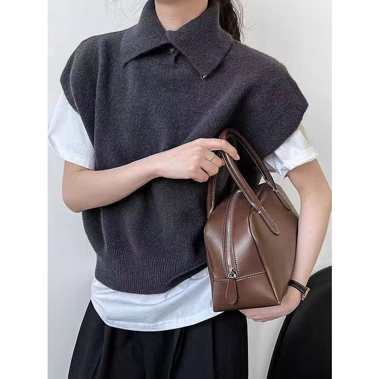 ニットハイネックベスト | Ulysses | 詳細画像1 