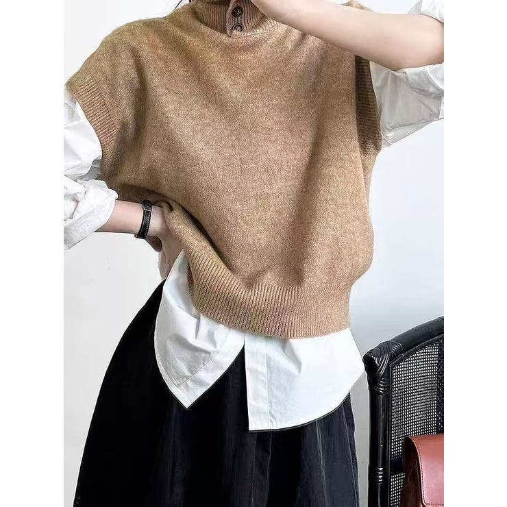 ニットハイネックベスト | Ulysses | 詳細画像7 