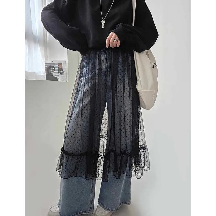 チュールドット柄キャミワンピース | Ulysses | 詳細画像9 