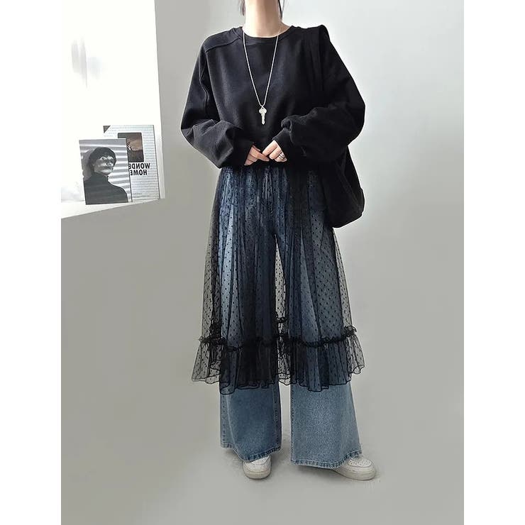 チュールドット柄キャミワンピース | Ulysses | 詳細画像10 