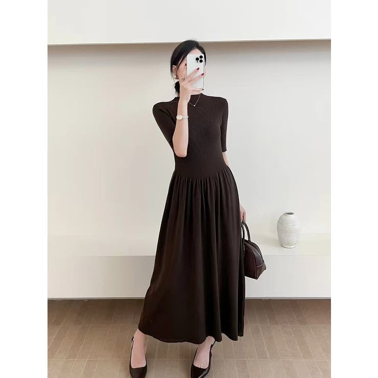 ニットハーフネックワンピース | Ulysses | 詳細画像2 