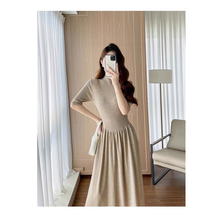 ニットハーフネックワンピース | Ulysses | 詳細画像4 