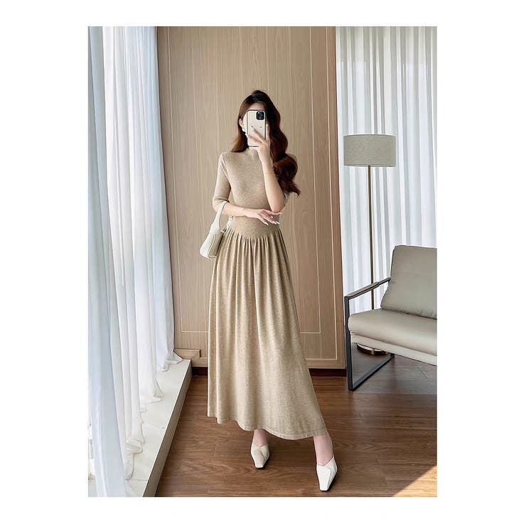 ニットハーフネックワンピース | Ulysses | 詳細画像6 