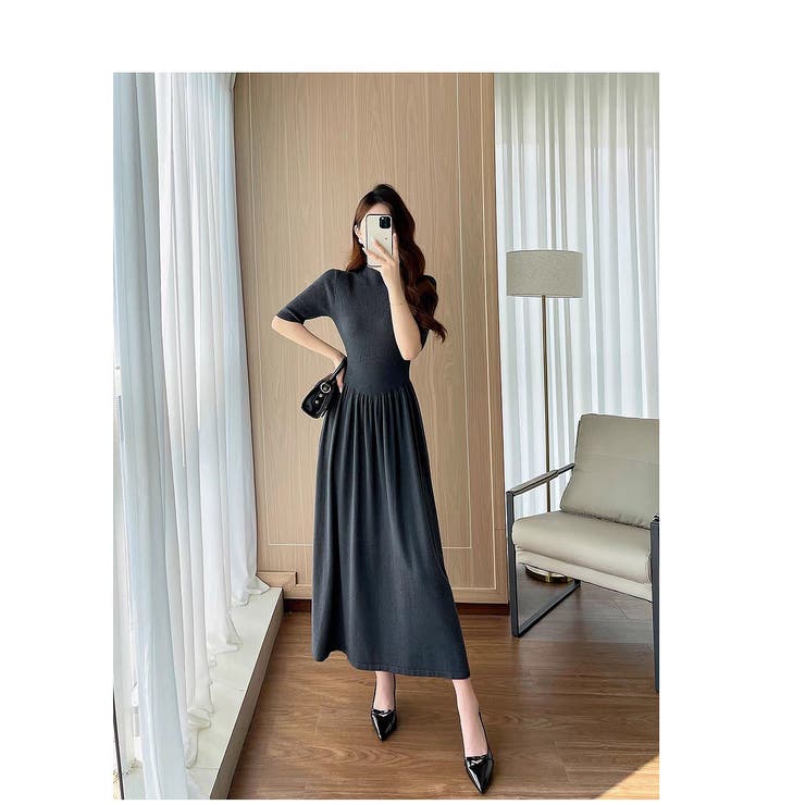 ニットハーフネックワンピース | Ulysses | 詳細画像9 