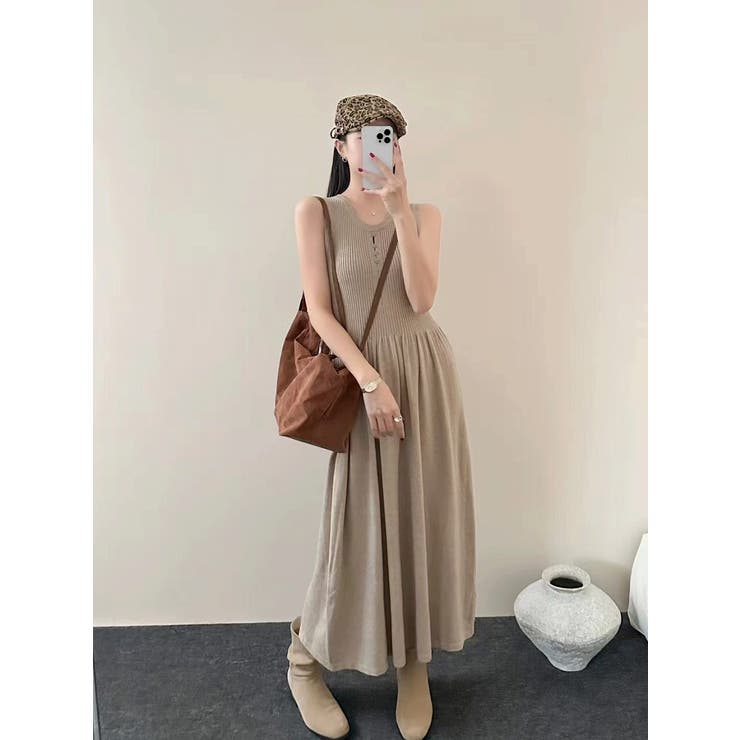 ニット袖なしワンピース | Ulysses | 詳細画像1 