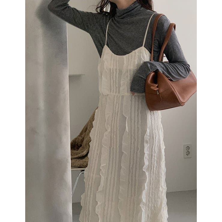 バックスリットフリルキャミワンピース | Ulysses | 詳細画像4 