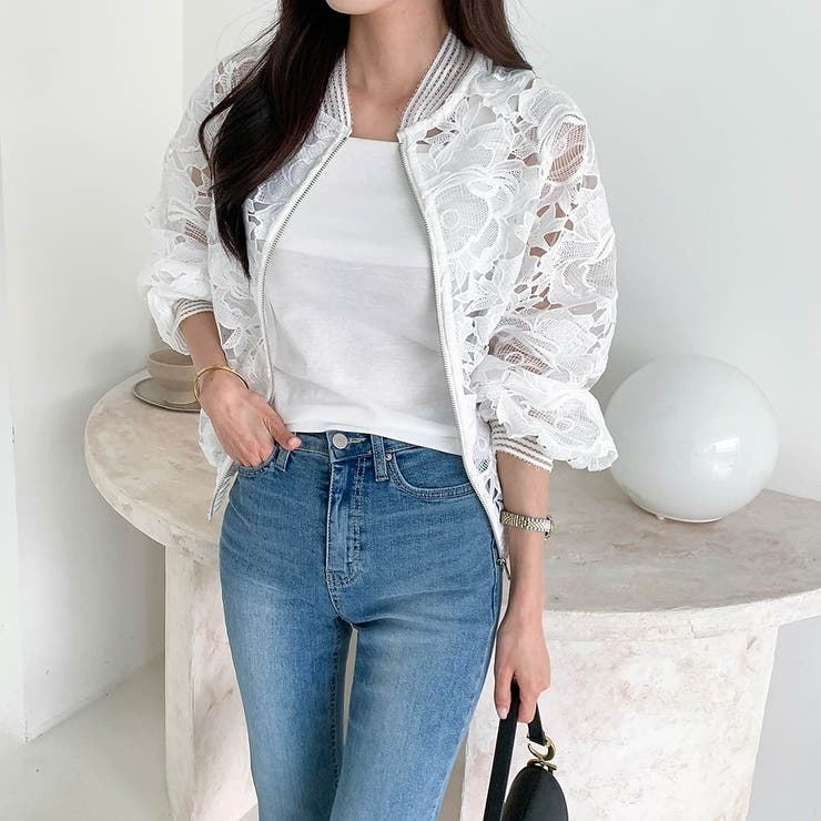 パンチングレースレースジャケット | Ulysses | 詳細画像1 