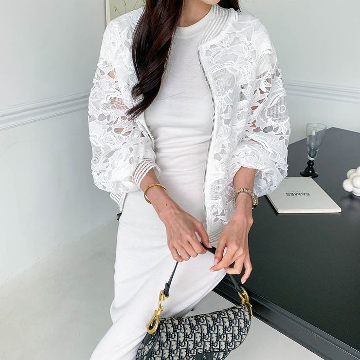 パンチングレースレースジャケット | Ulysses | 詳細画像3 