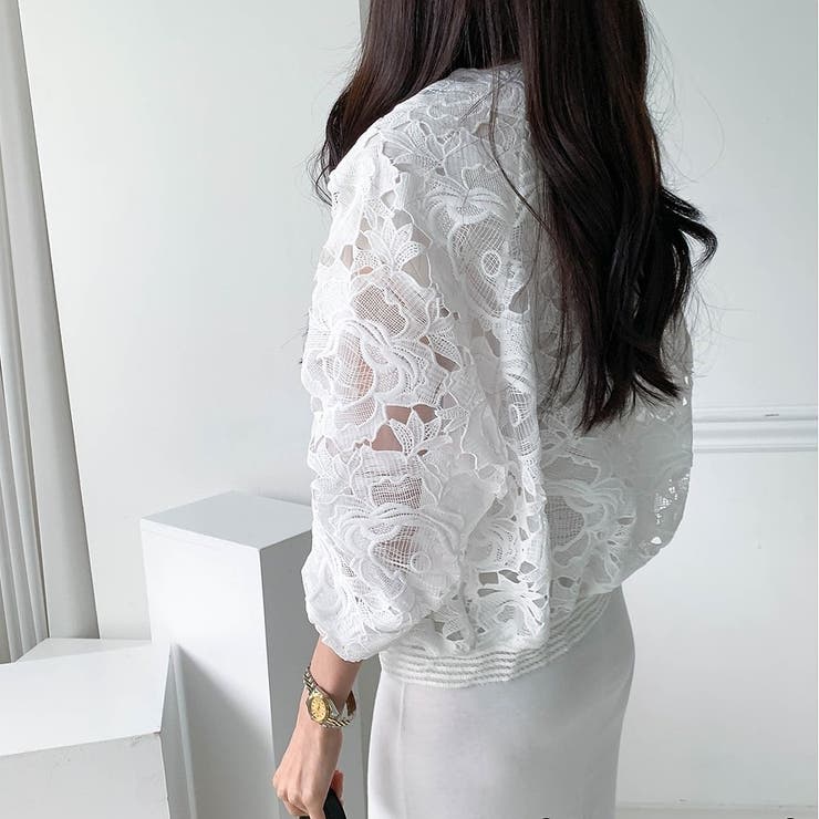 パンチングレースレースジャケット | Ulysses | 詳細画像8 