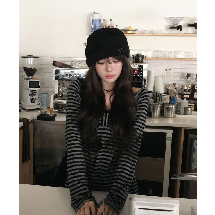 リボンタイボーダートップス | Ulysses | 詳細画像2 