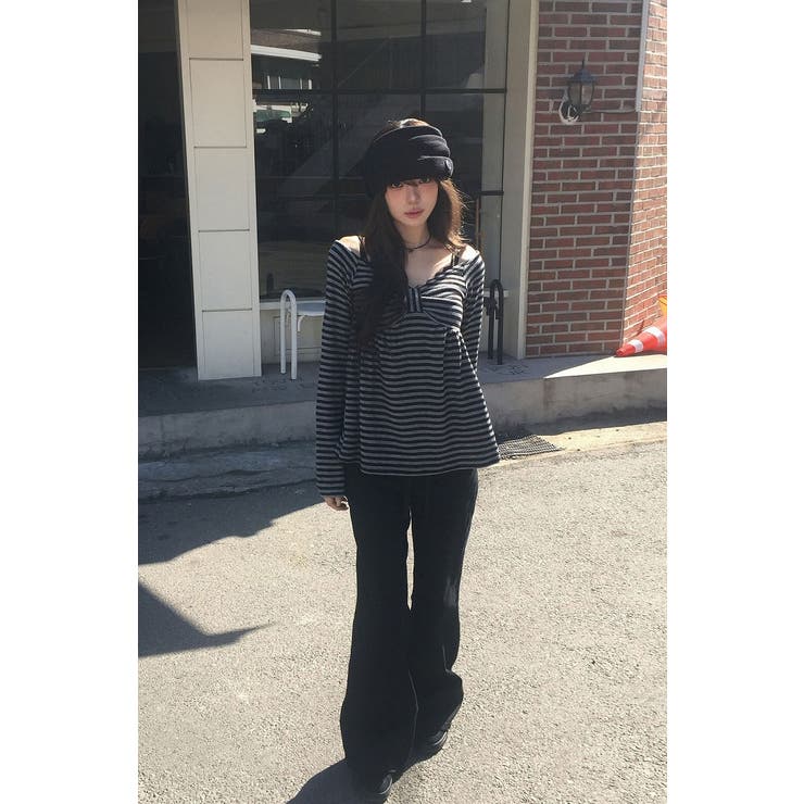 リボンタイボーダートップス | Ulysses | 詳細画像8 