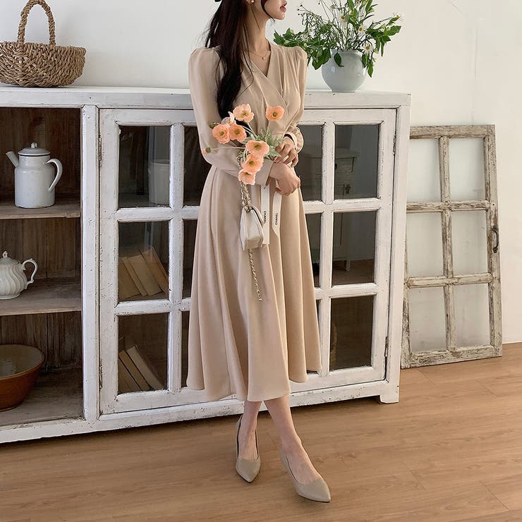 Vネックワンピース | Ulysses | 詳細画像3 