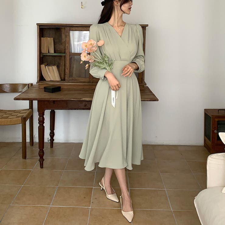 Vネックワンピース | Ulysses | 詳細画像9 