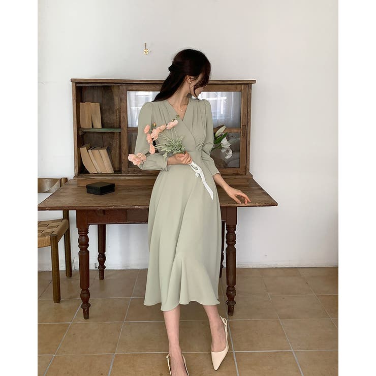 Vネックワンピース | Ulysses | 詳細画像10 