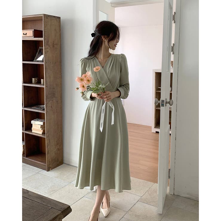 Vネックワンピース | Ulysses | 詳細画像11 