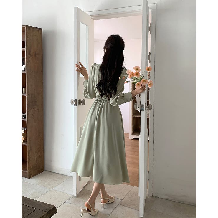 Vネックワンピース | Ulysses | 詳細画像12 