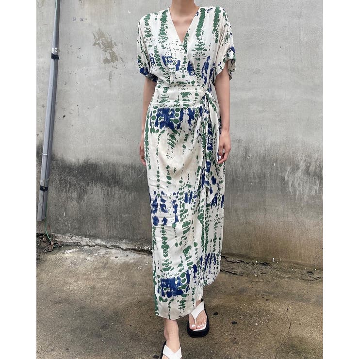 プリントラップワンピース | Ulysses | 詳細画像3 