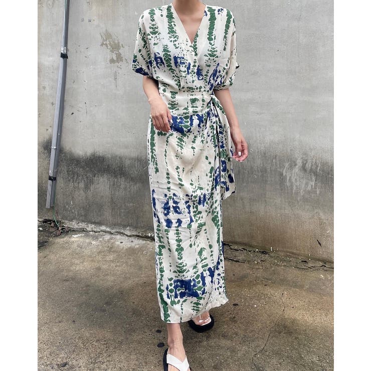 プリントラップワンピース | Ulysses | 詳細画像4 