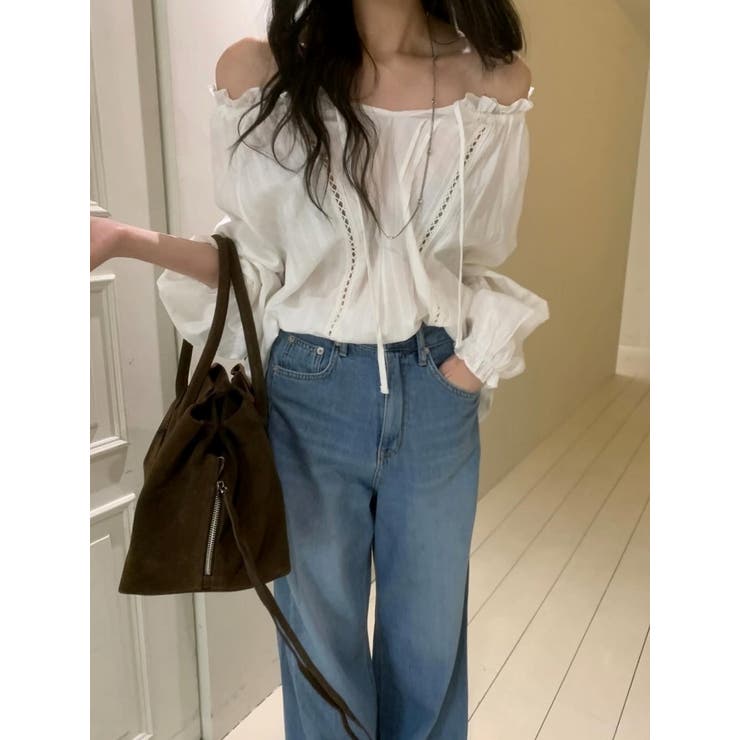 リボンボートネックシャツ | Ulysses | 詳細画像3 