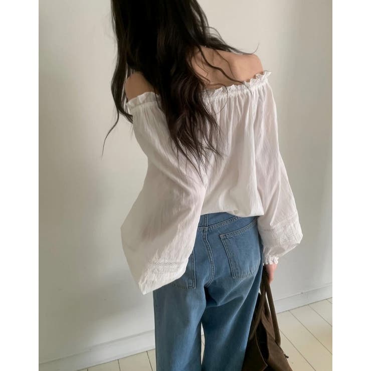 リボンボートネックシャツ | Ulysses | 詳細画像4 