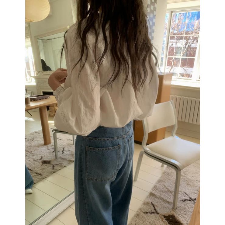 リボンボートネックシャツ | Ulysses | 詳細画像9 