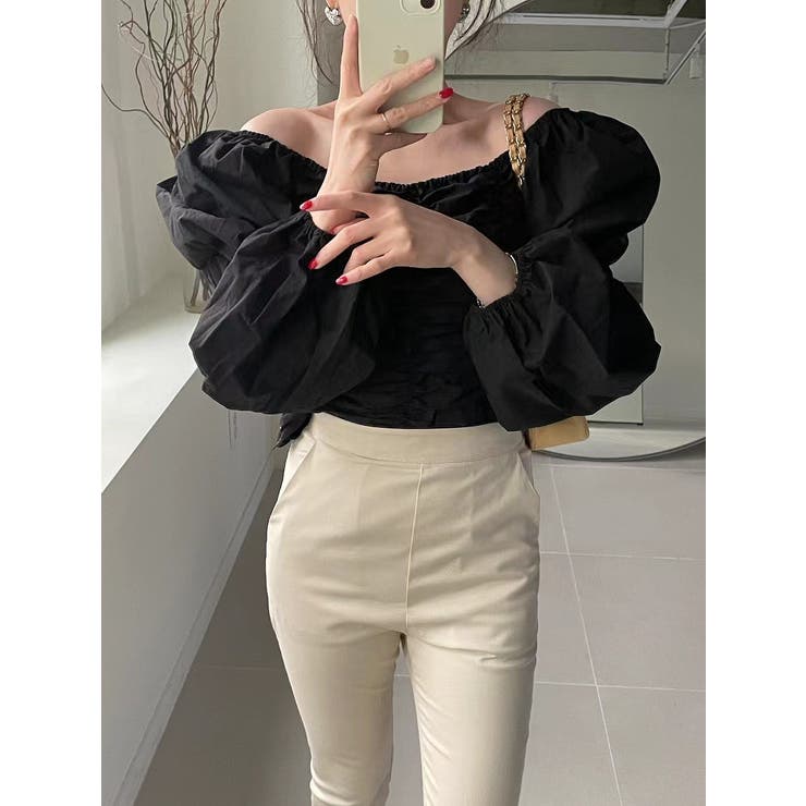 パフスリーブボートネックトップス | Ulysses | 詳細画像5 