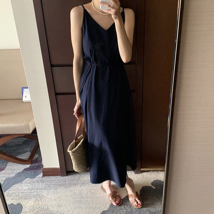 リボンVネックキャミワンピース | Ulysses | 詳細画像5 