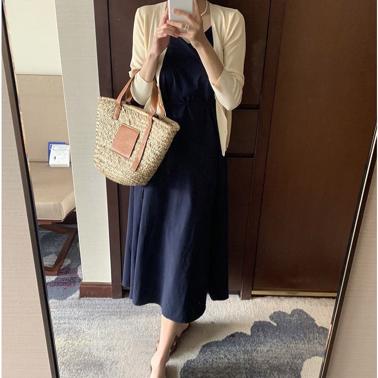 リボンVネックキャミワンピース | Ulysses | 詳細画像8 