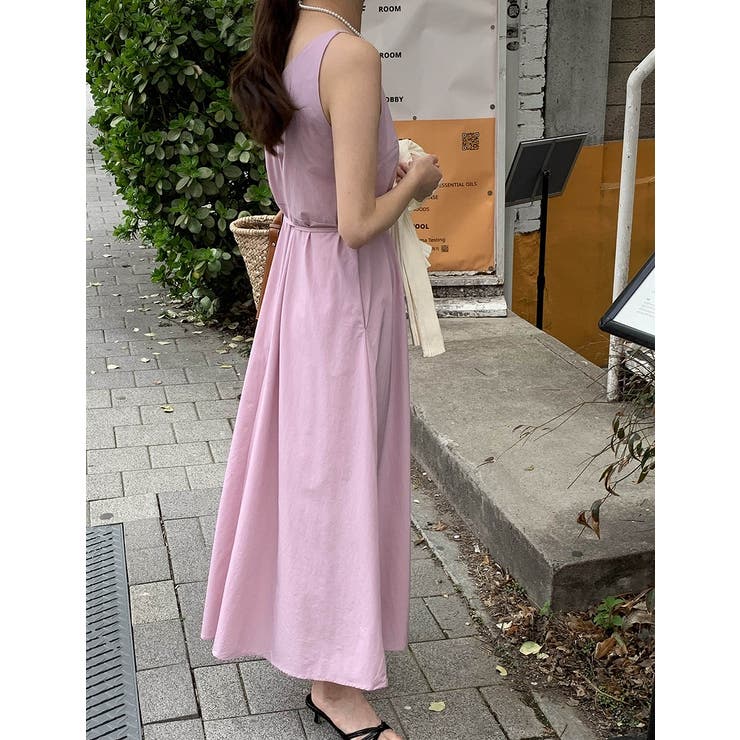 リボンVネックキャミワンピース | Ulysses | 詳細画像18 