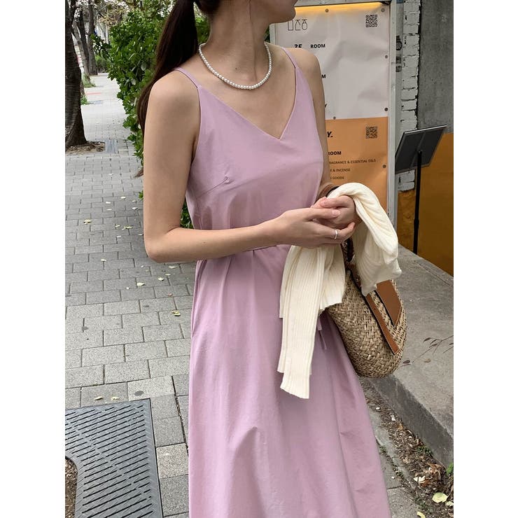 リボンVネックキャミワンピース | Ulysses | 詳細画像20 