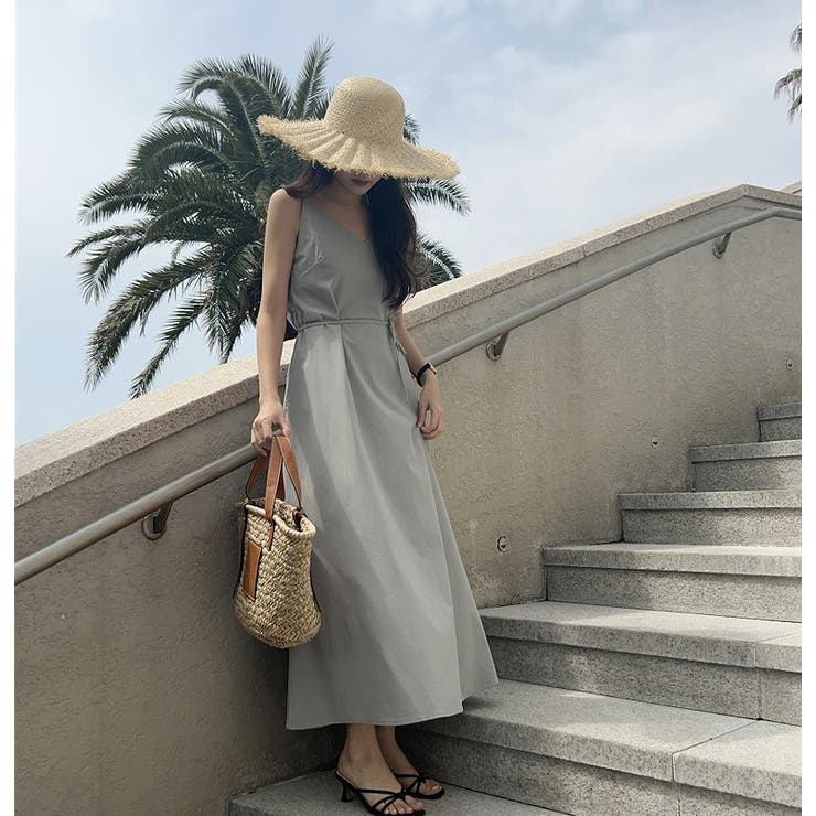 リボンVネックキャミワンピース | Ulysses | 詳細画像28 