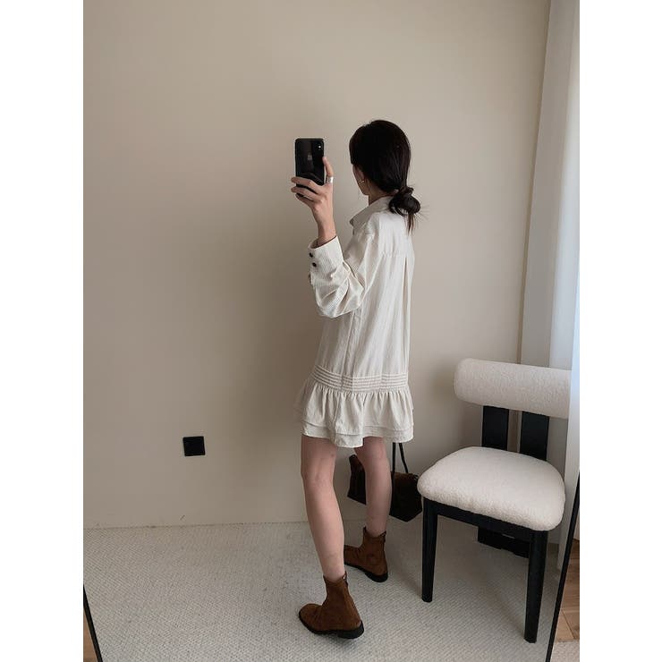 ストライプシャツワンピース | Ulysses | 詳細画像2 