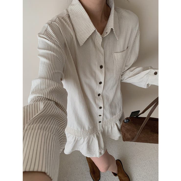 ストライプシャツワンピース | Ulysses | 詳細画像3 