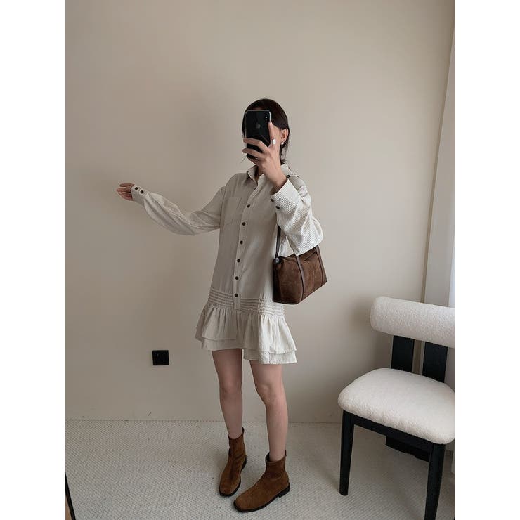 ストライプシャツワンピース | Ulysses | 詳細画像4 