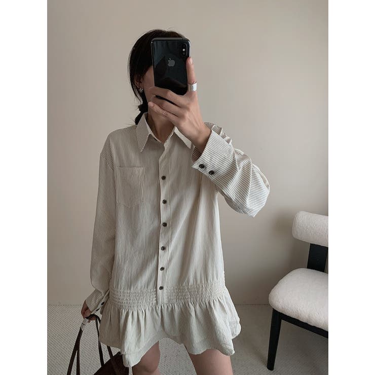 ストライプシャツワンピース | Ulysses | 詳細画像5 