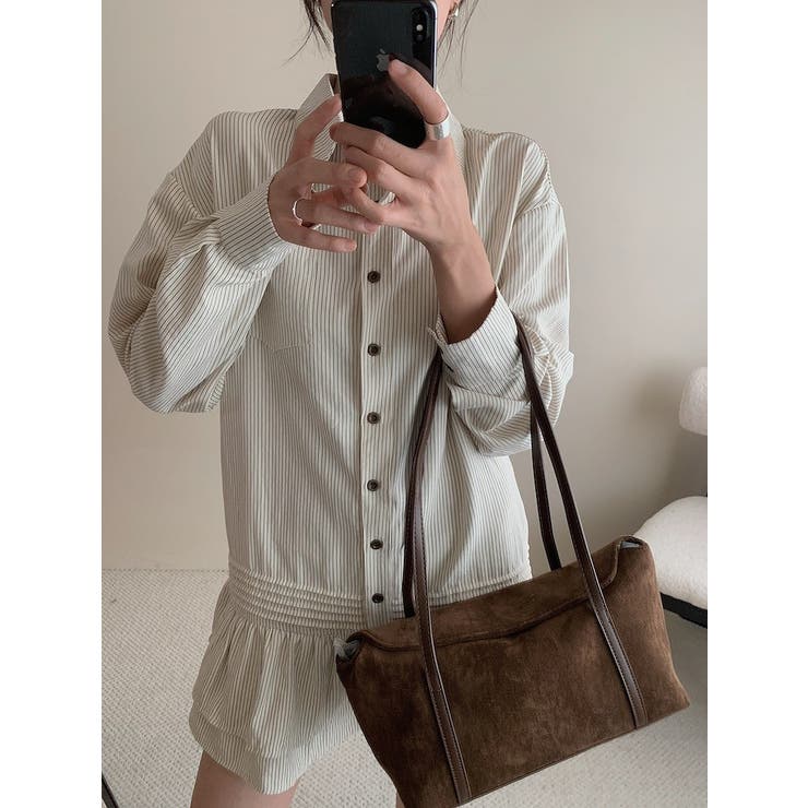 ストライプシャツワンピース | Ulysses | 詳細画像7 