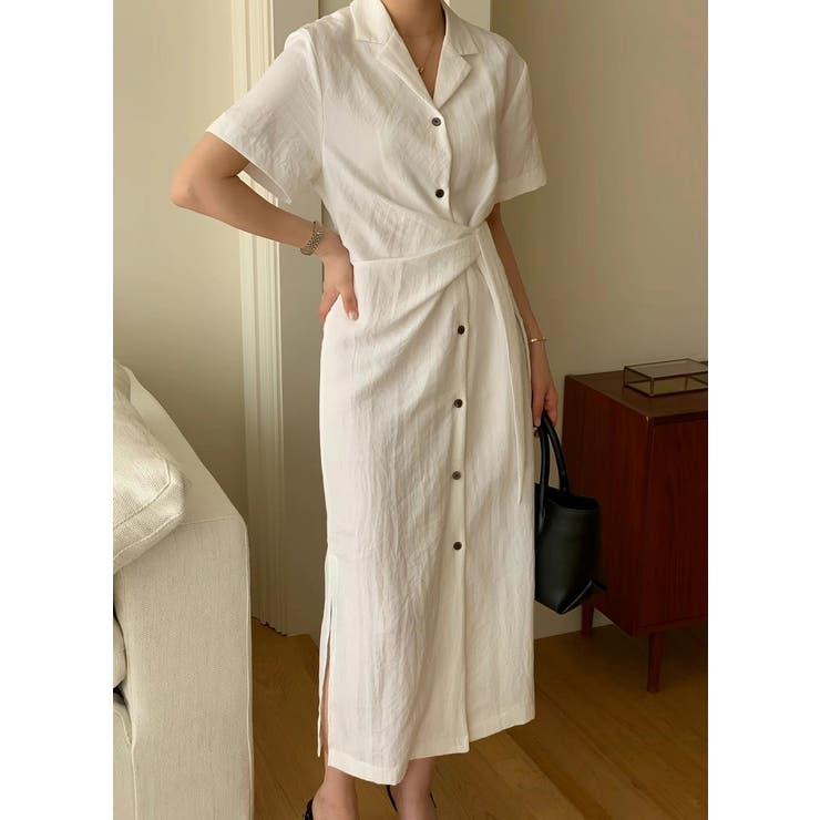 リボンシャツワンピース | Ulysses | 詳細画像1 