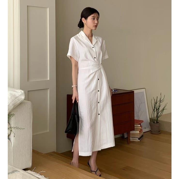 リボンシャツワンピース | Ulysses | 詳細画像2 