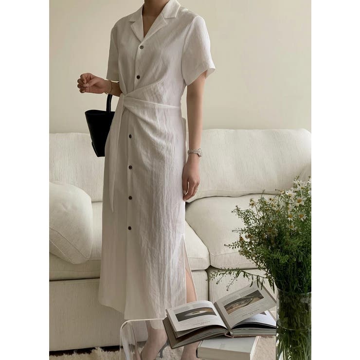 リボンシャツワンピース | Ulysses | 詳細画像4 