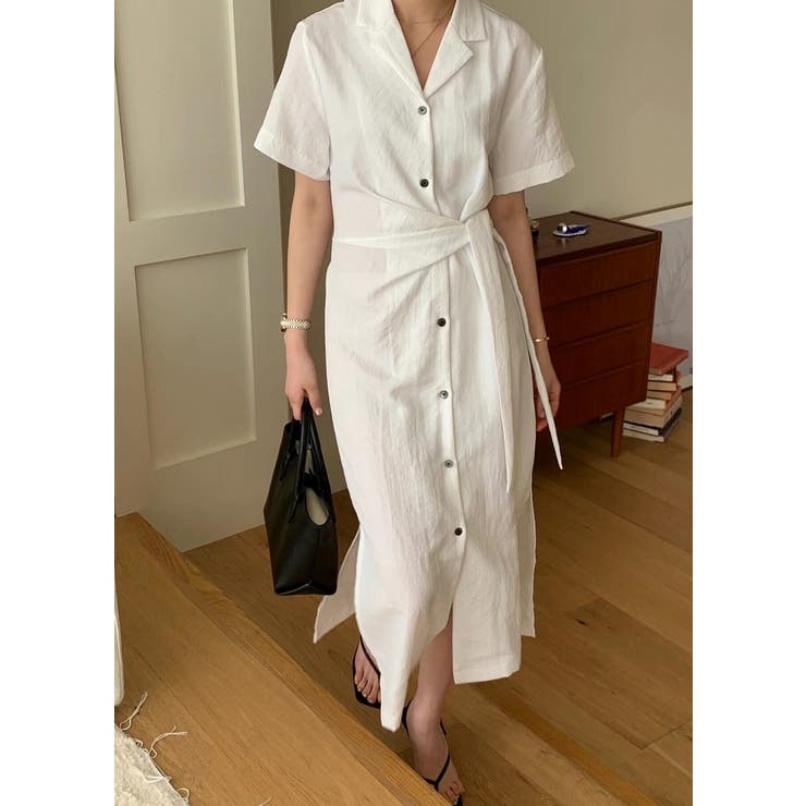 リボンシャツワンピース | Ulysses | 詳細画像6 