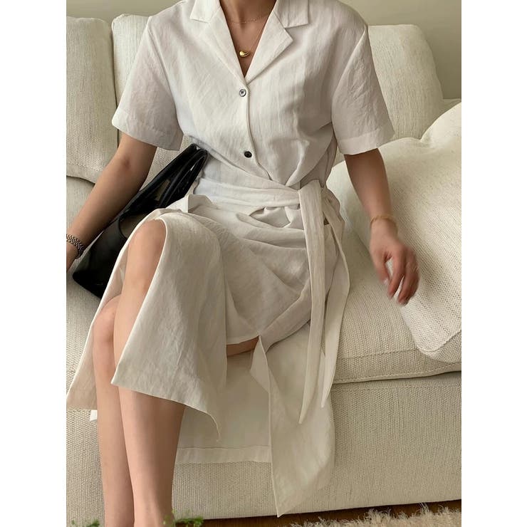 リボンシャツワンピース | Ulysses | 詳細画像7 